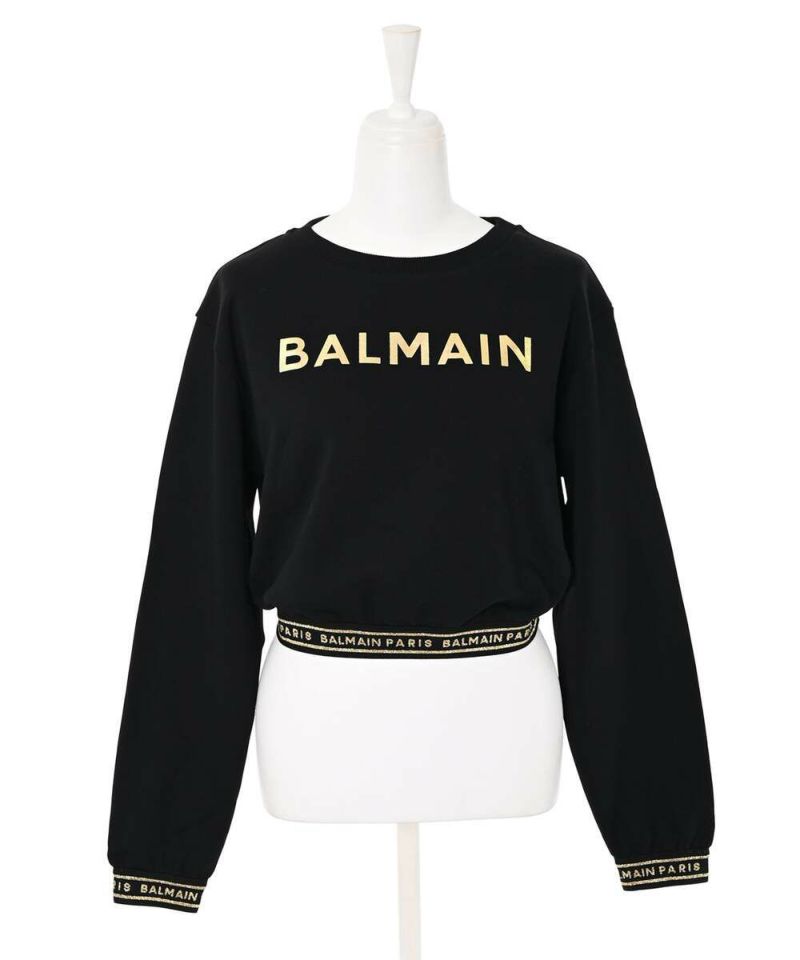 BALMAIN スウェット ノースリーブ BALMAIN スウェット サイドファスナー ノースリーブ ジップ