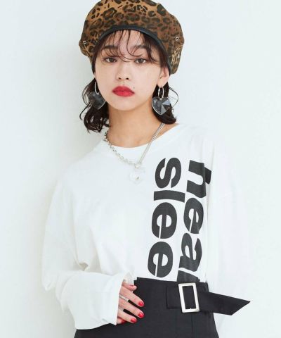 tシャツ 「Narcissus」フリルロングTシャツ レディース セール】【Narcissus】フリルロングTシャツ（Tシャツ/カットソー