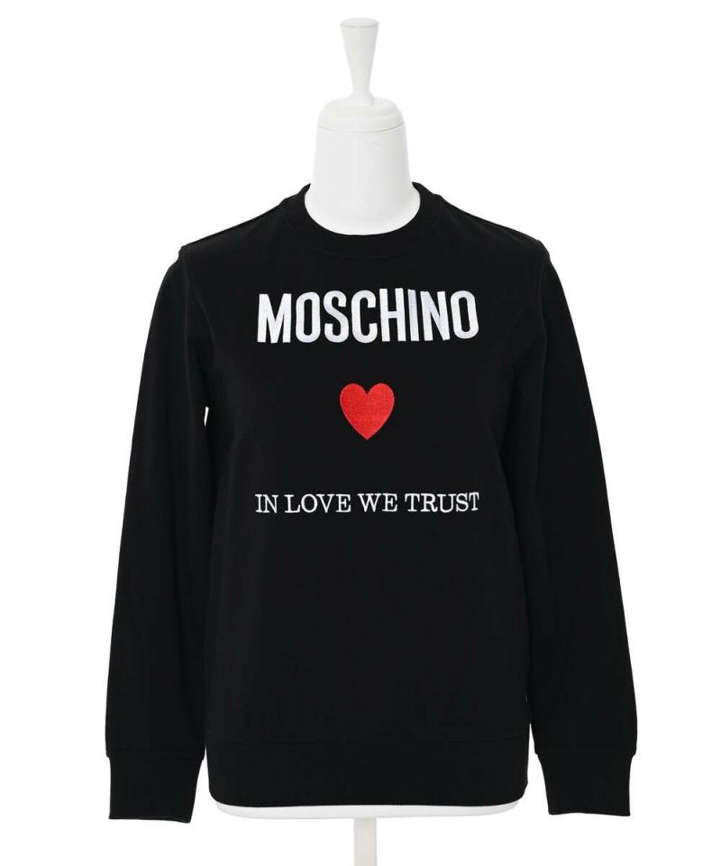 【新品】MOSCHINO モスキーノ ハート柄 スウェット トレーナー MOSCHINO - 美品 正規品 モスキーノ モスキーノキッズ