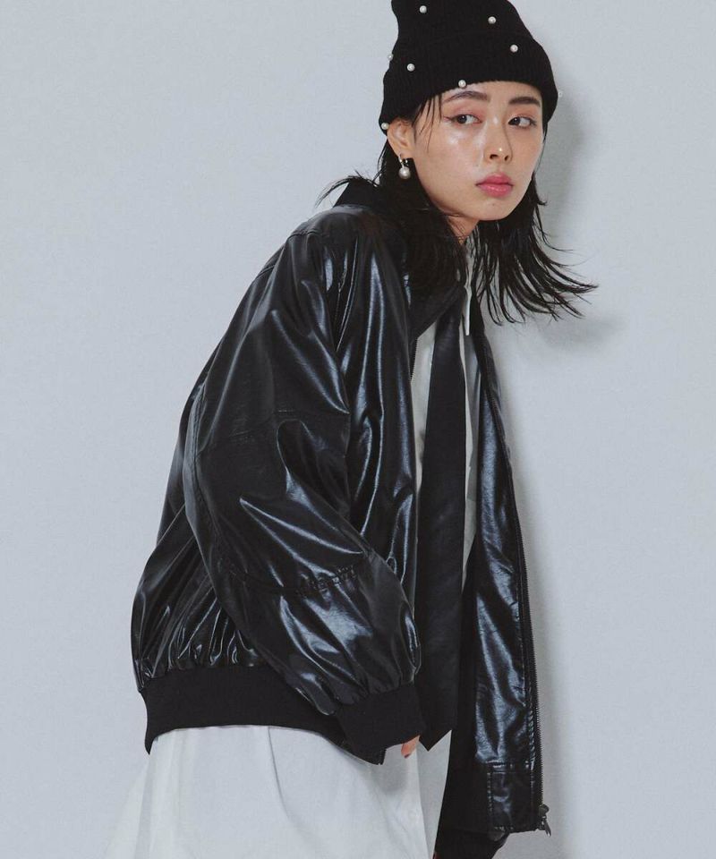 レザーブルゾン | Narcissus WEB STORE
