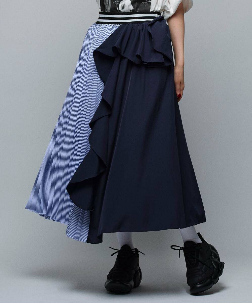 Narcissusフリルストライプスカート | Narcissus WEB STORE