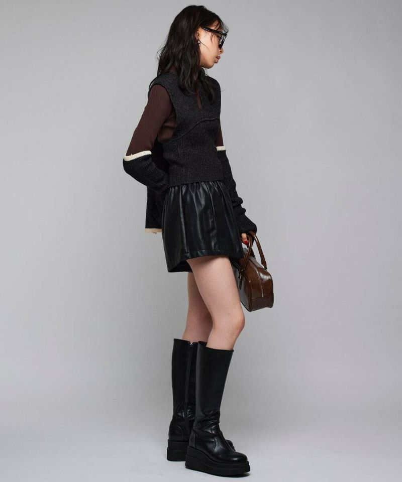 46dazzlin ブラックレザーショートパンツ Amazon.co.jp: レザーショートパンツ ブラックレザーショート