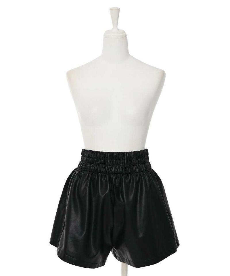 【関税込み】KNWLS ブラック Nihil レザーショートパンツ KNWLSのブラック Nihil レザーショートパンツがセール中