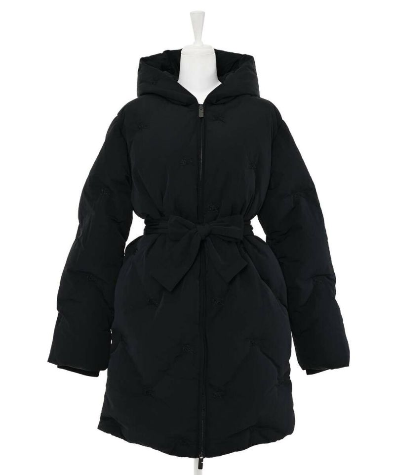 Burberry  BLACK LABEL  ノーカラー　フード付き　ジャケット 大人気サイズ L バーバリーブラックレーベル BURBERRY BLACK