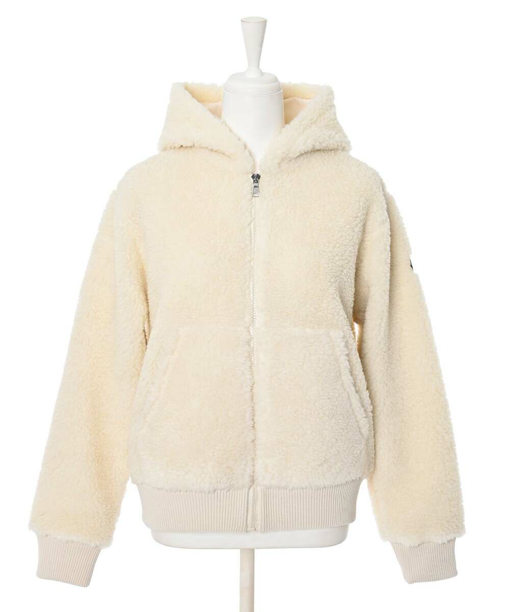 MONCLER KIDSボアロゴジップパーカー | Narcissus WEB STORE
