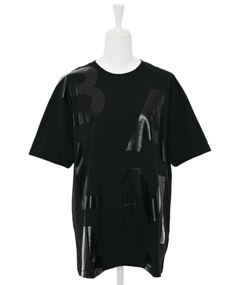 希少【BALMAIN】バルマン ビッグロゴプリントTシャツ Balmain ロゴ Tシャツ | ブラック | FARFETCH JP