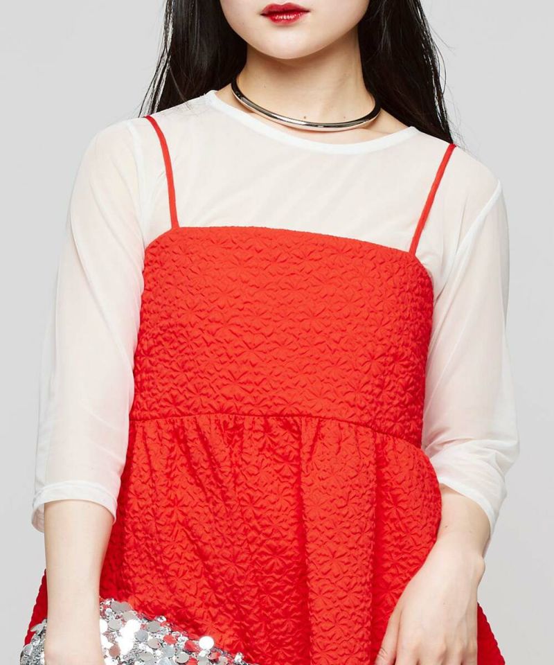 Narcissus - レース♡チュール♡トップス チュールトップス | Narcissus WEB STORE