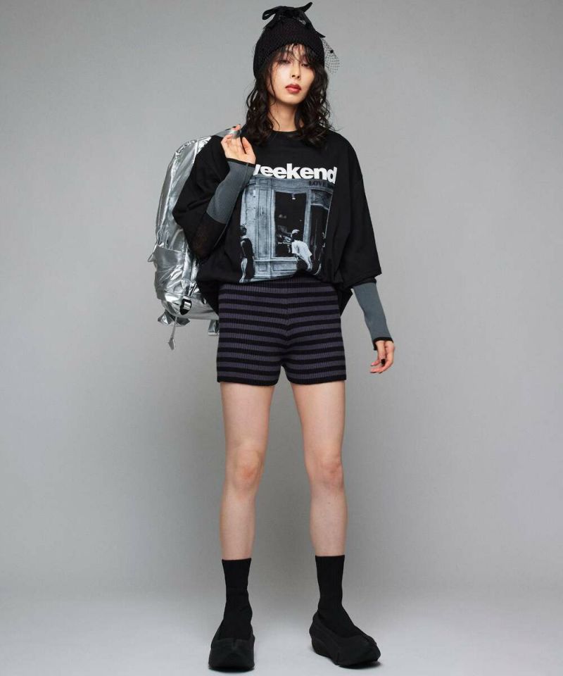 【セット割引き！】ポータークラシック ノーカラーブルゾン&ショートパンツ セット割引き！】ポータークラシック ノーカラーブルゾン