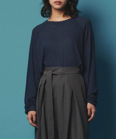 tシャツ 「Narcissus」フリルロングTシャツ レディース セール】【Narcissus】フリルロングTシャツ（Tシャツ/カットソー