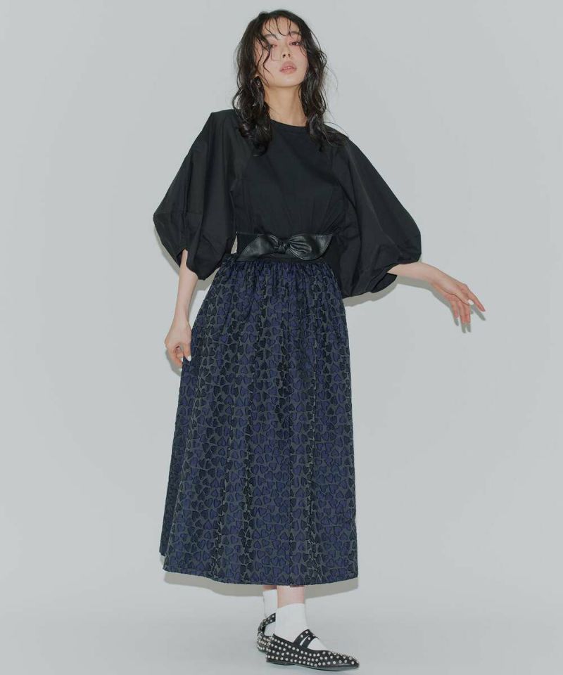 ブラウス シャツ 「SINN」ランタンスリーブトップス レディース ランタンスリーブトップス | Narcissus WEB STORE
