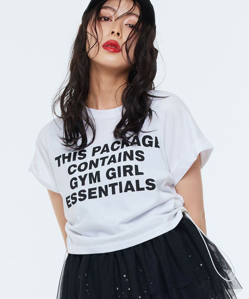 ロゴドローコードTシャツ | Narcissus WEB STORE