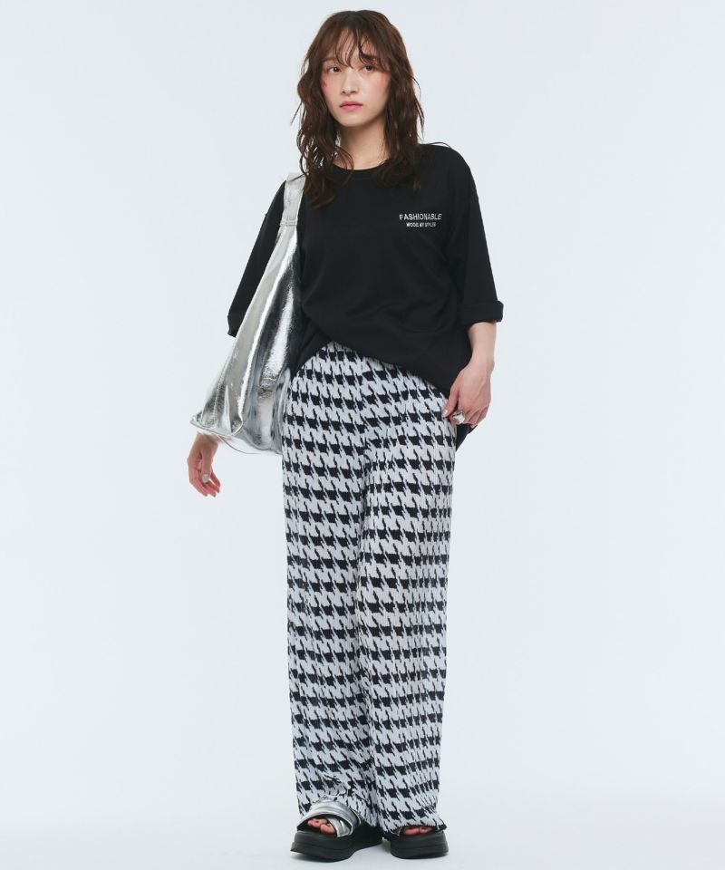 tシャツ 「Narcissus」リラックスステッチTシャツ レディース Narcissus tシャツ 「Narcissus」リラックスステッチTシャツ