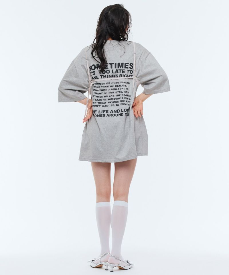 ロゴオーバーTシャツ | Narcissus WEB STORE