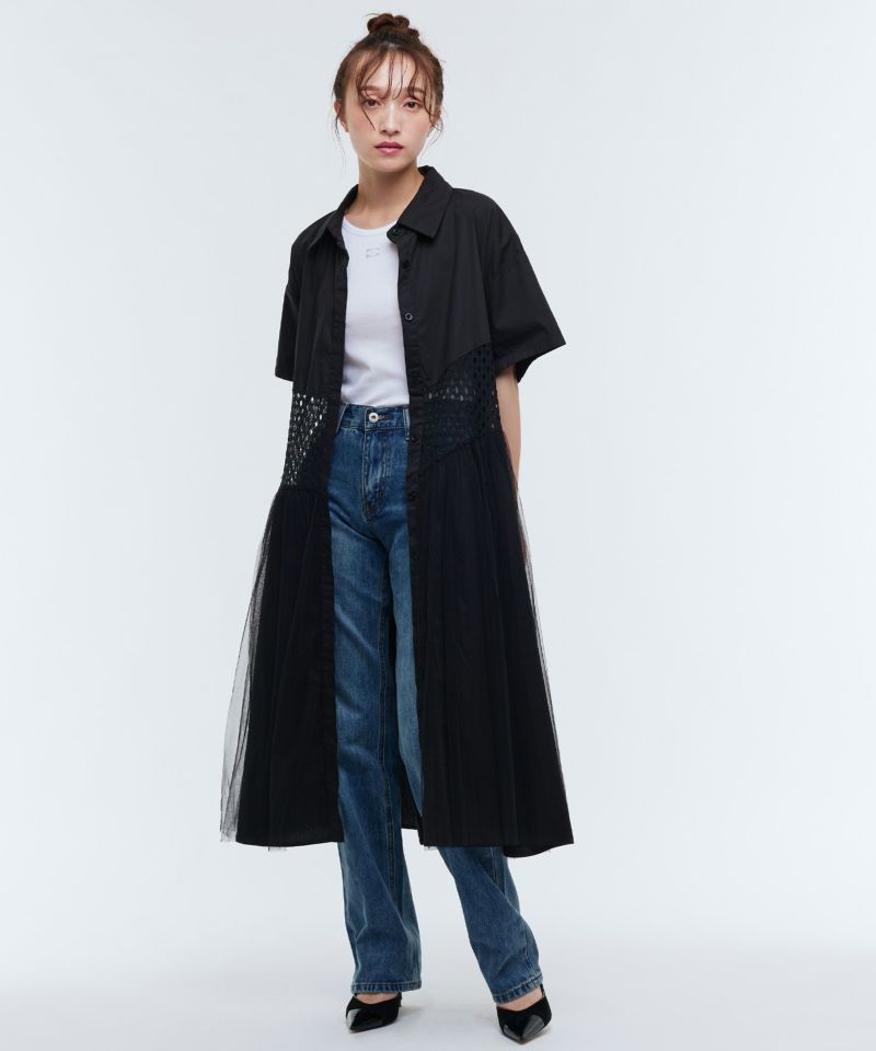 CHICWISH(シックウィッシュ)｜メッシュチュールパネルワンピース Chicwish(シックウィッシュ) ワンピース(レディース) - 海外通販