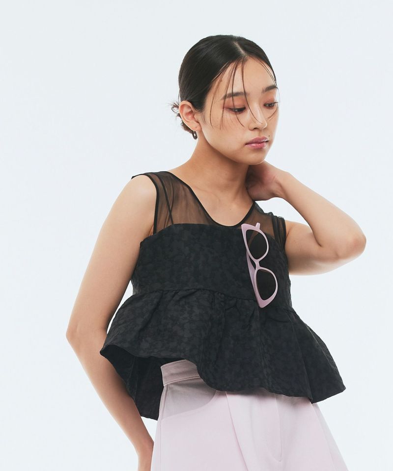 cygne シーニュ　キャミビスチェ　Ines　ジャガード　ビスチェ cygne シーニュ キャミビスチェ Ines ジャガード レディース