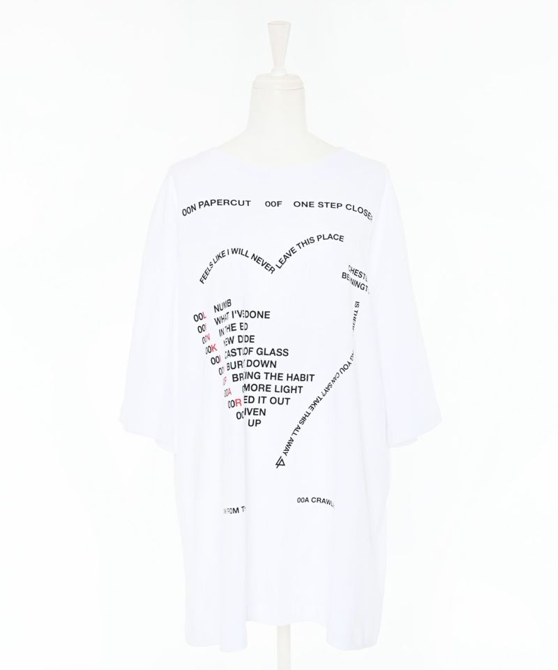 ハートロゴＴシャツ