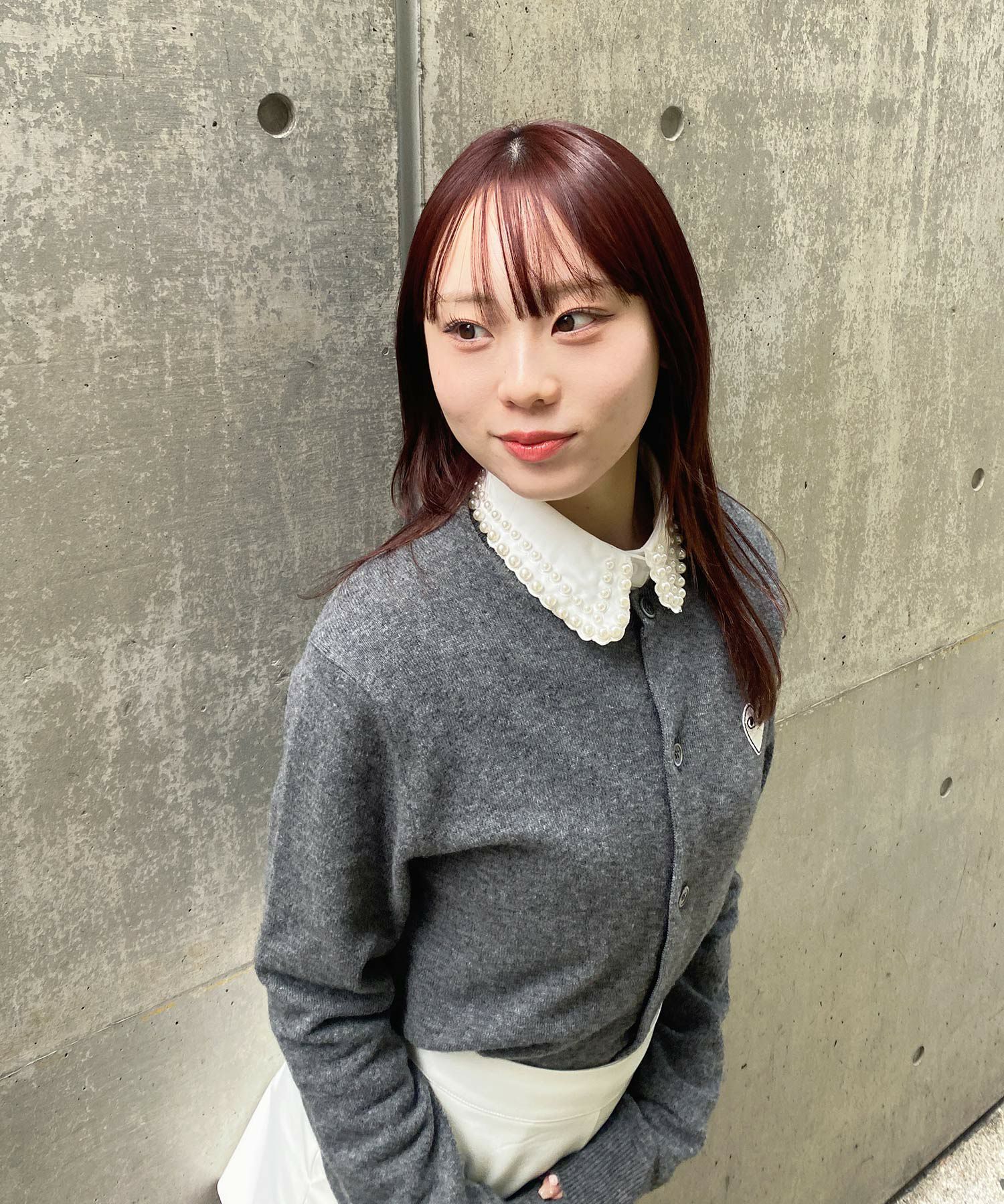 STAFF：MIKU(155cm/骨格ナチュラル)