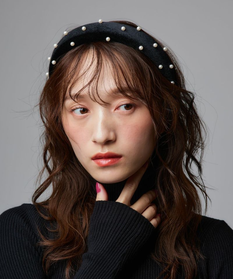 試着のみ Shrimps Antonia フェイクパールカチューシャ パールカチューシャ | Narcissus WEB STORE