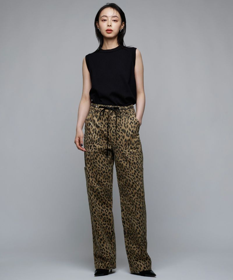noremid NOREMID レオパードデニム 新品 noremid LEOPARD PANTS M - メルカリ