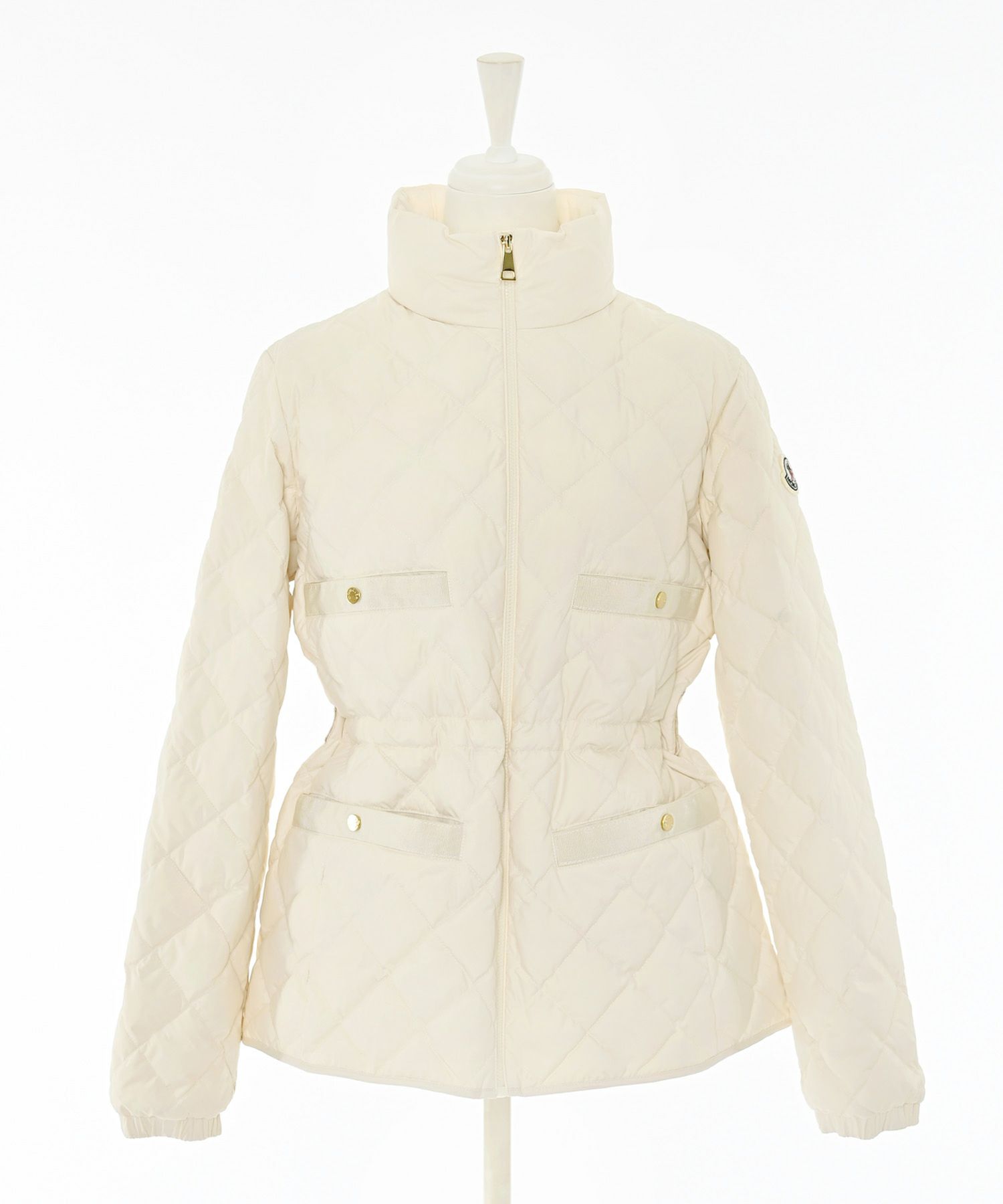 MONCLER KIDSキルティングペプラムジャケット | Narcissus WEB STORE