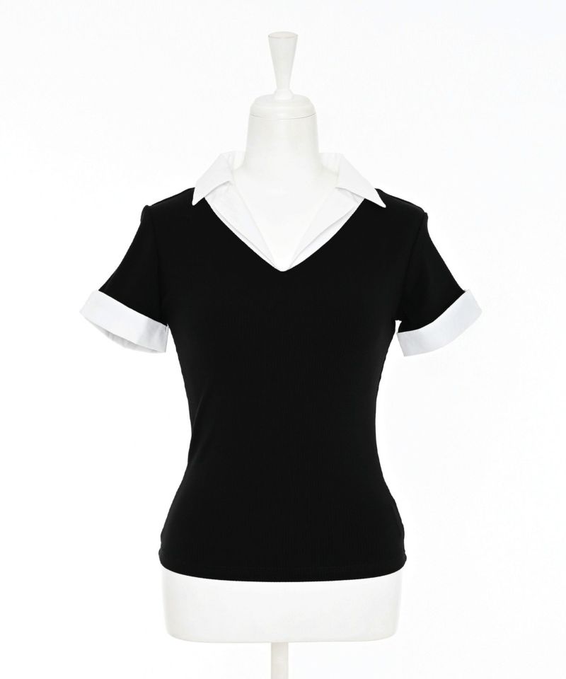 レイヤードニットTシャツ | Narcissus WEB STORE