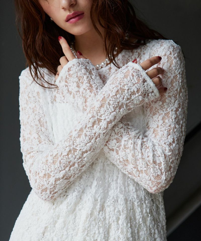 レースロングトップス | Narcissus WEB STORE