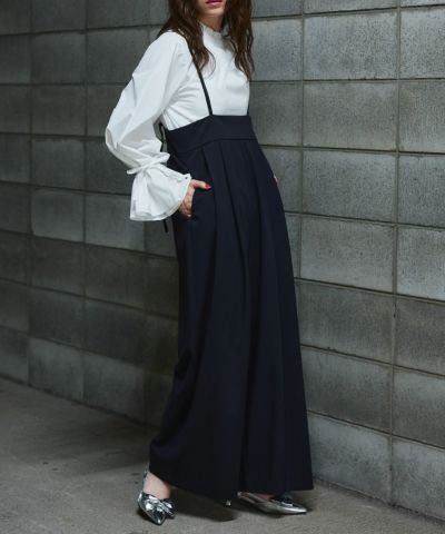 新品　Narcissus　MIDVEIN　バナナスリーブワンピース　トップス Narcissus ワンピース 「SINN」Narcissusオリジナル チュール