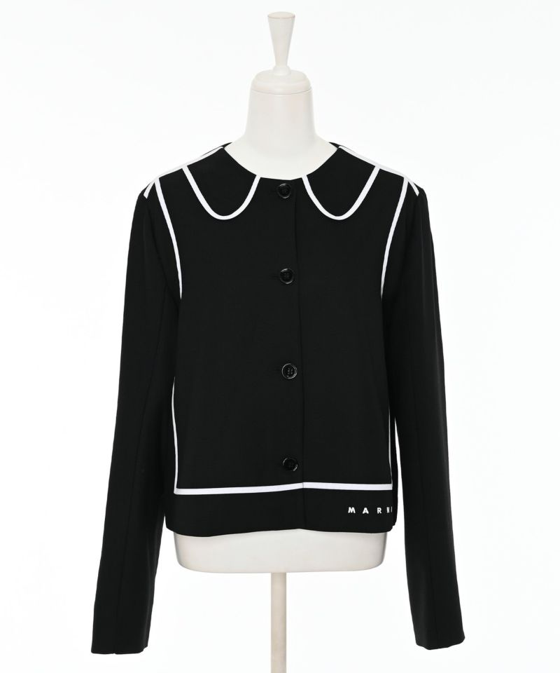 パイピングショートジャケット パイピングショートジャケット | Narcissus WEB STORE