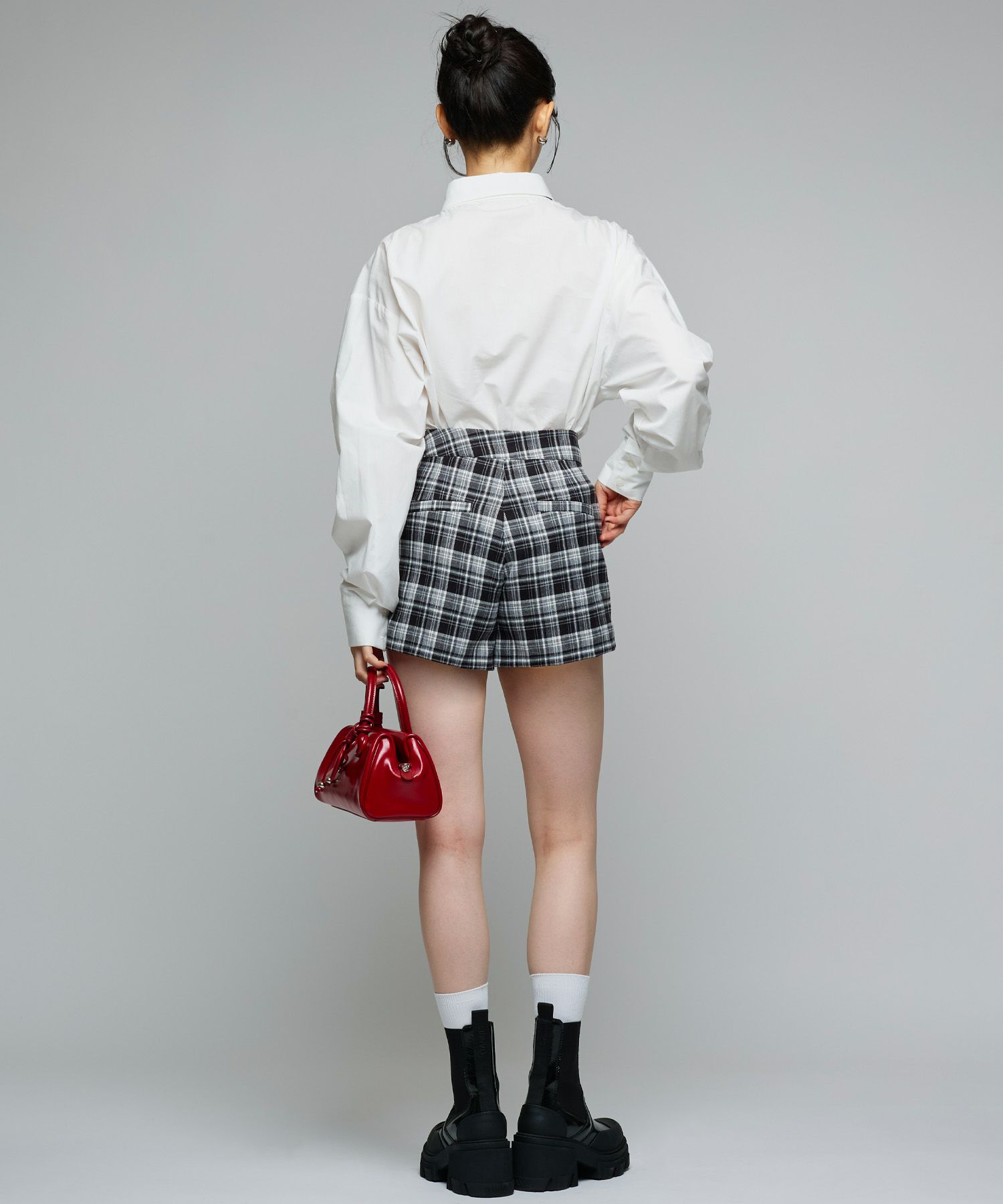 Narcissusチェックショートパンツ | Narcissus WEB STORE