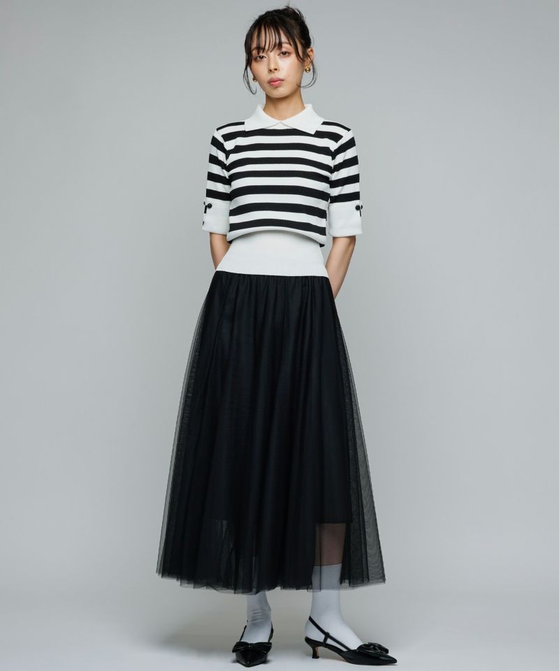 【acka】チュールロングスカート tulle long skirt – Acka online store