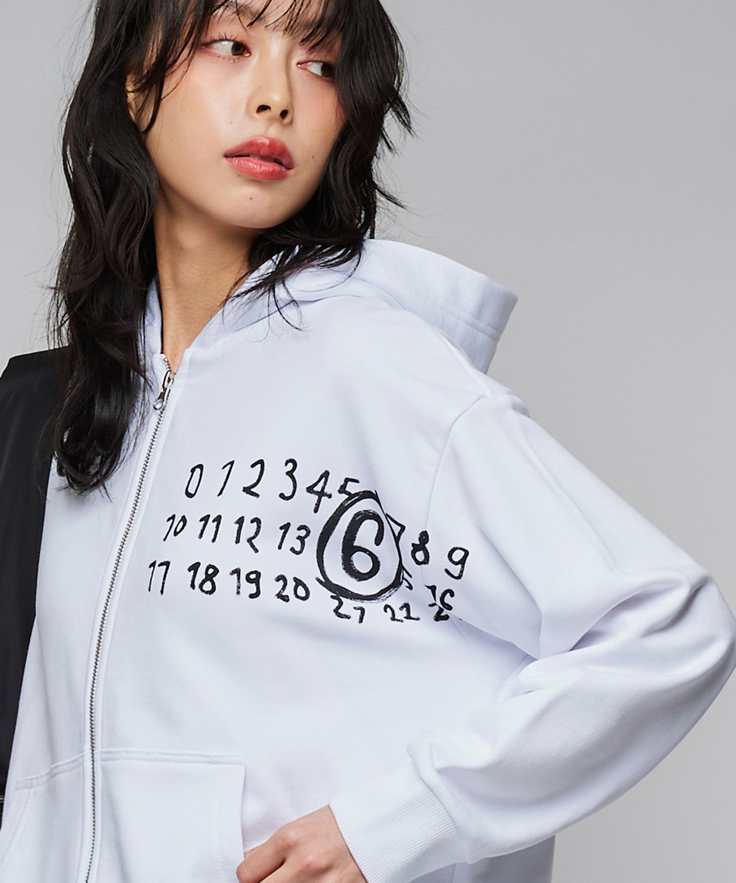 MM6 Maison Margiela KIDSナンバーニットマフラー | Narcissus WEB STORE