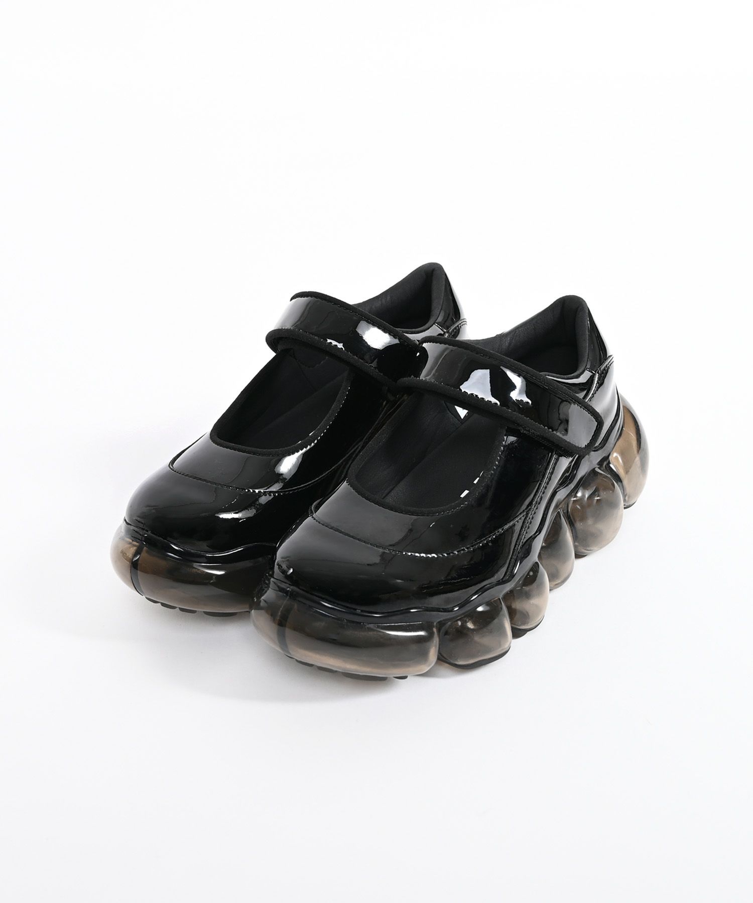 grounds グラウンズ JEWELRY COCOON メリージェーンブラック JEWELRY COCOON - MESH BLACK / BLACK (ジュエリー コクーン