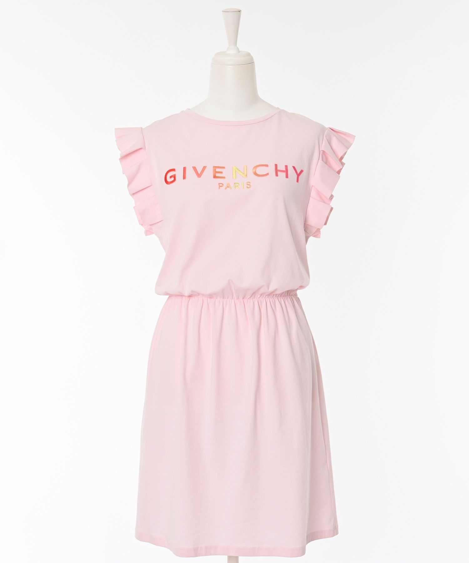 GIVENCHY KIDSピンクフリルワンピース | Narcissus WEB STORE