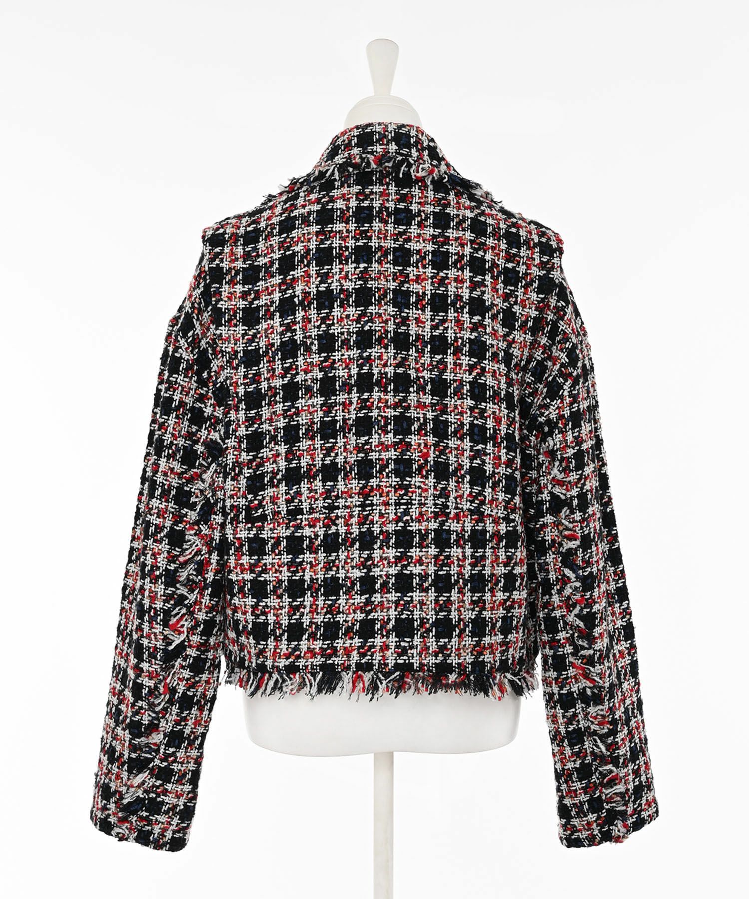 PICCINツイードライダースジャケット | Narcissus WEB STORE