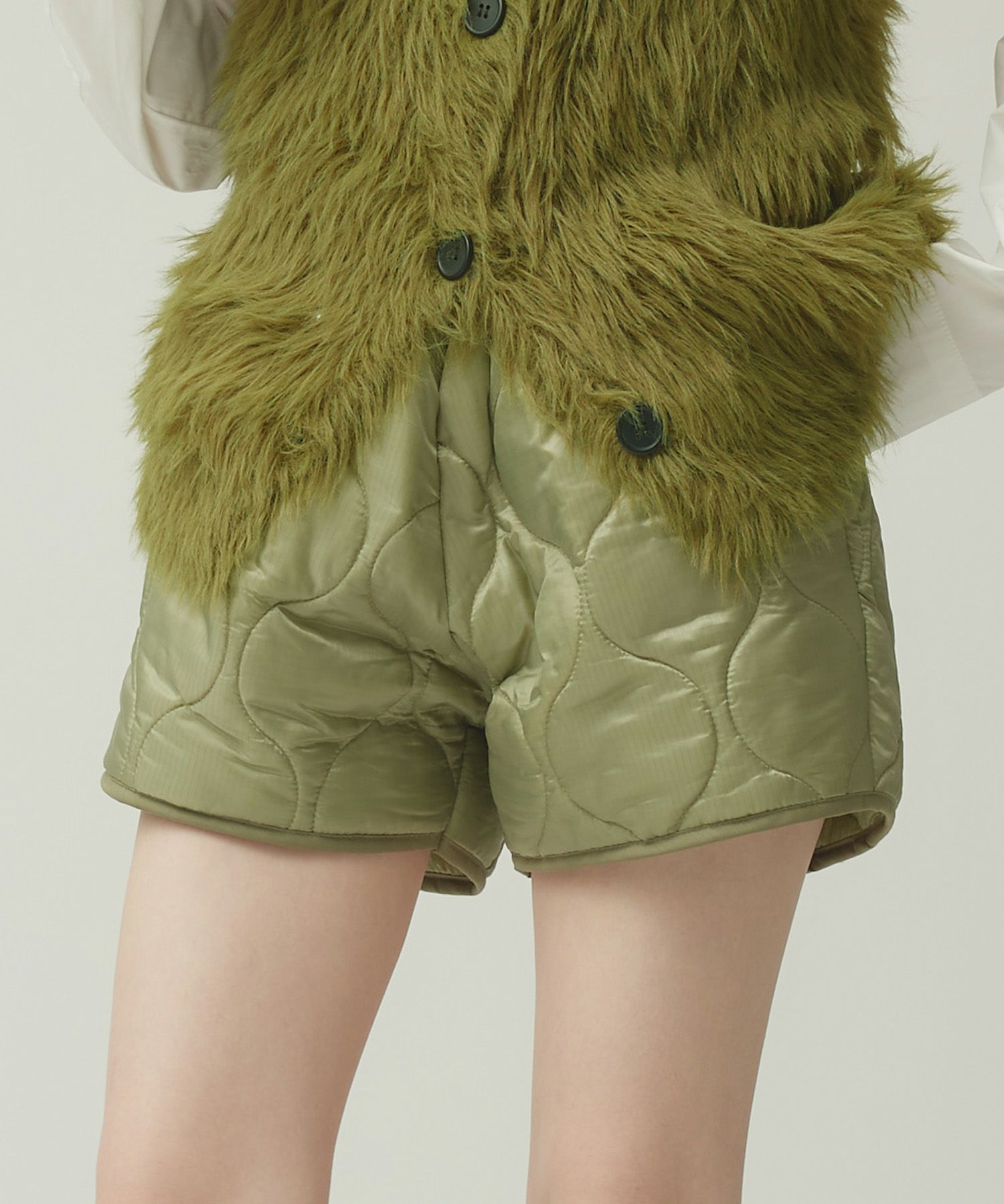 新品 タグ付き Aménochihare 撥水 キルティング ショートパンツ セール】ハートキルティング ショートパンツ（その他パンツ