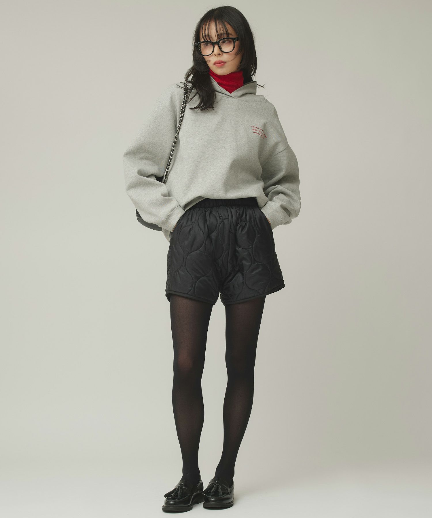 新品 タグ付き Aménochihare 撥水 キルティング ショートパンツ Narcissusキルティングショートパンツ | Narcissus WEB STORE