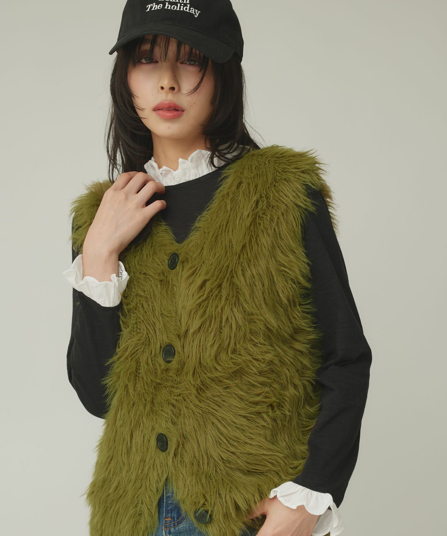 STAFF：MISAKI(169cm/骨格ストレート)
