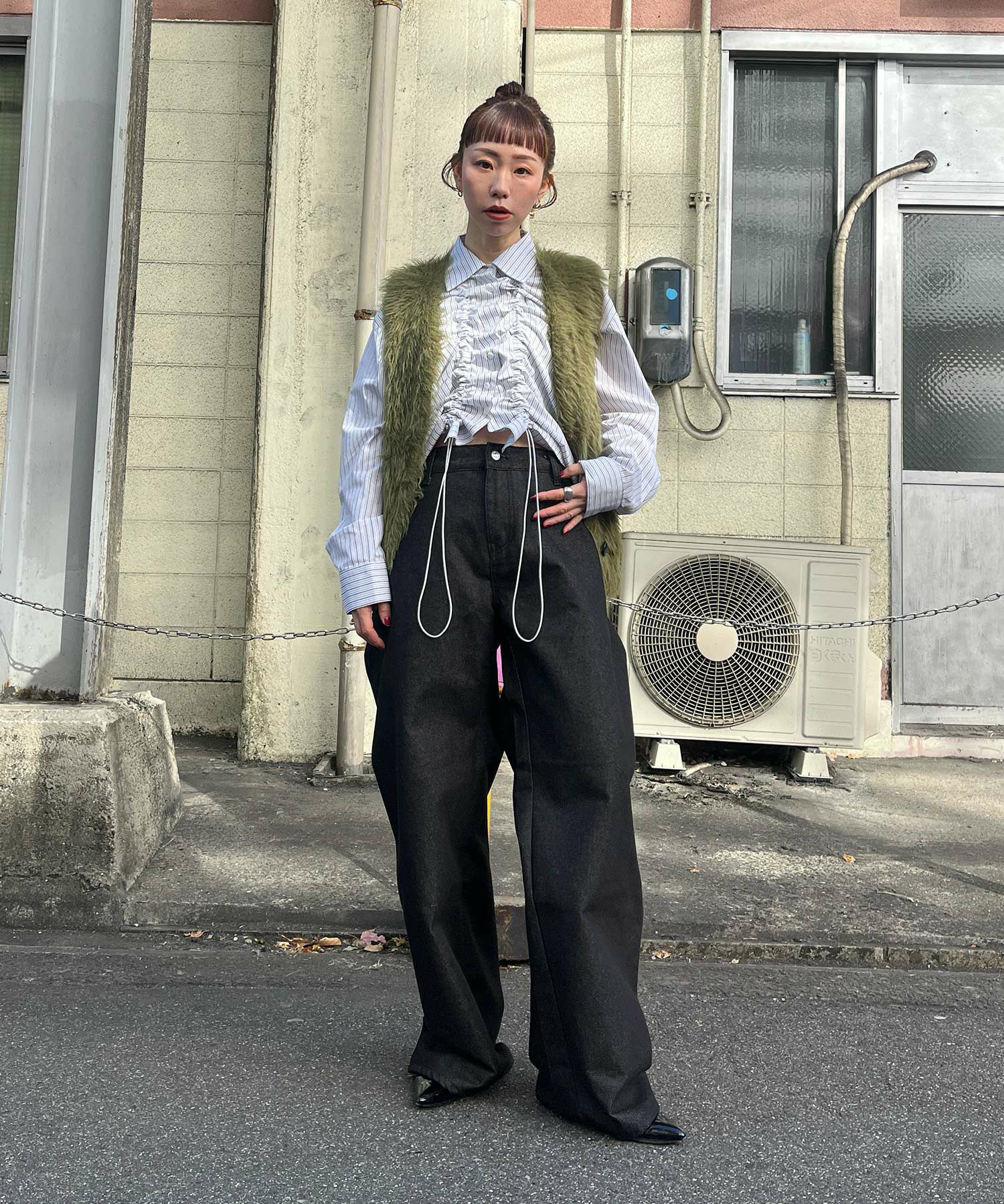 STAFF：CHIRO(163cm/骨格ナチュラル)