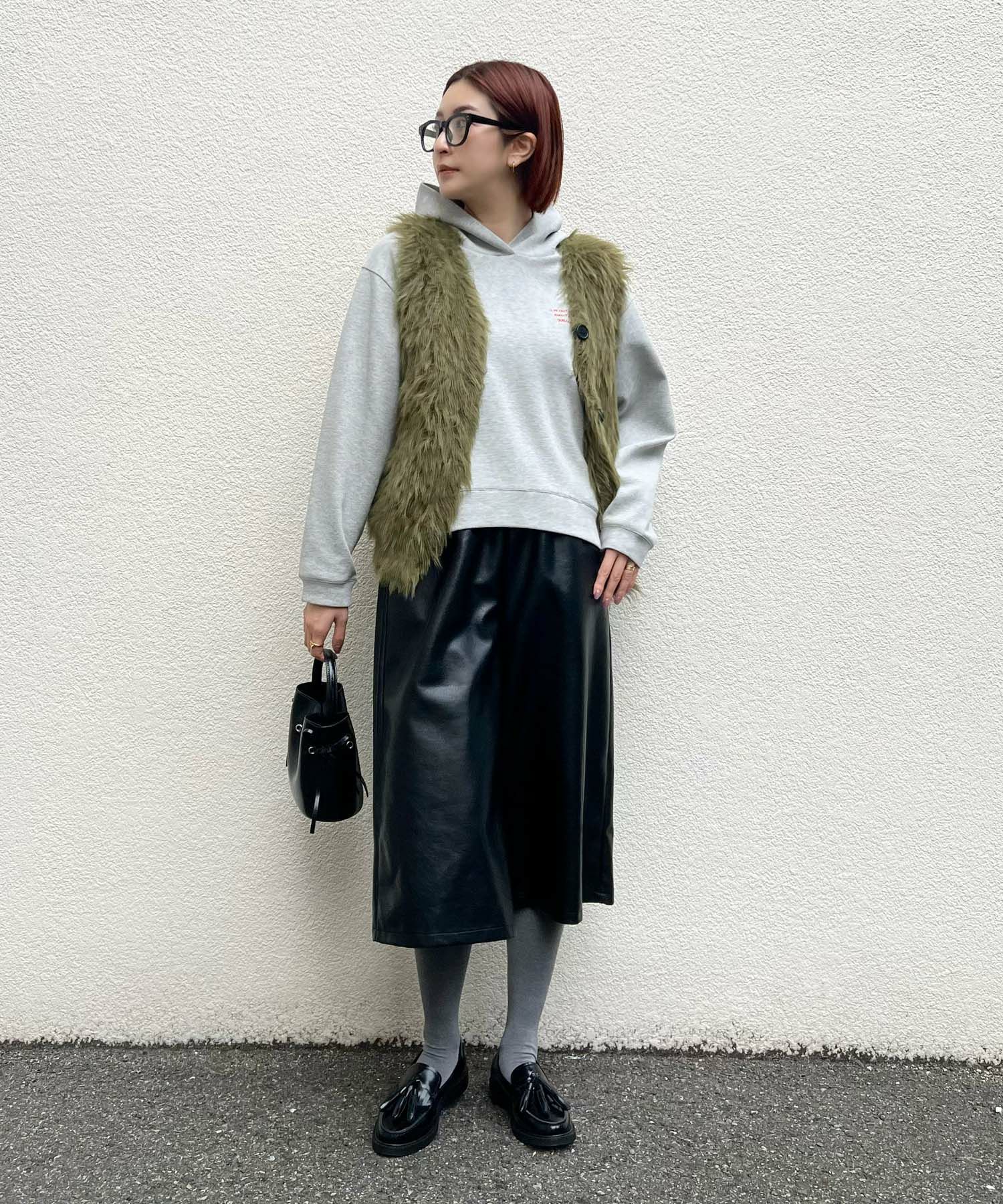 STAFF：MISAKI(169cm/骨格ストレート)