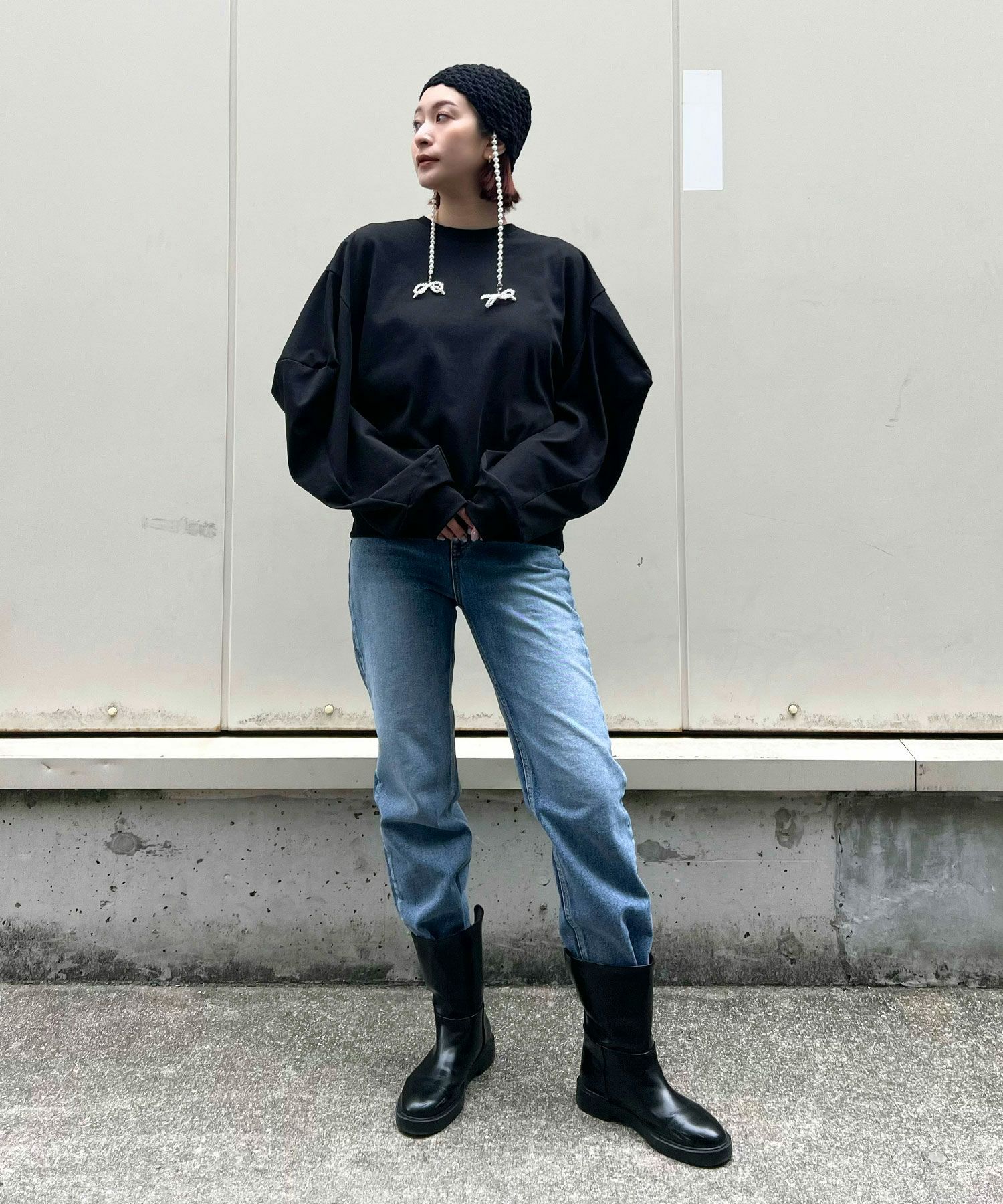 STAFF：MISAKI(169cm/骨格ストレート)