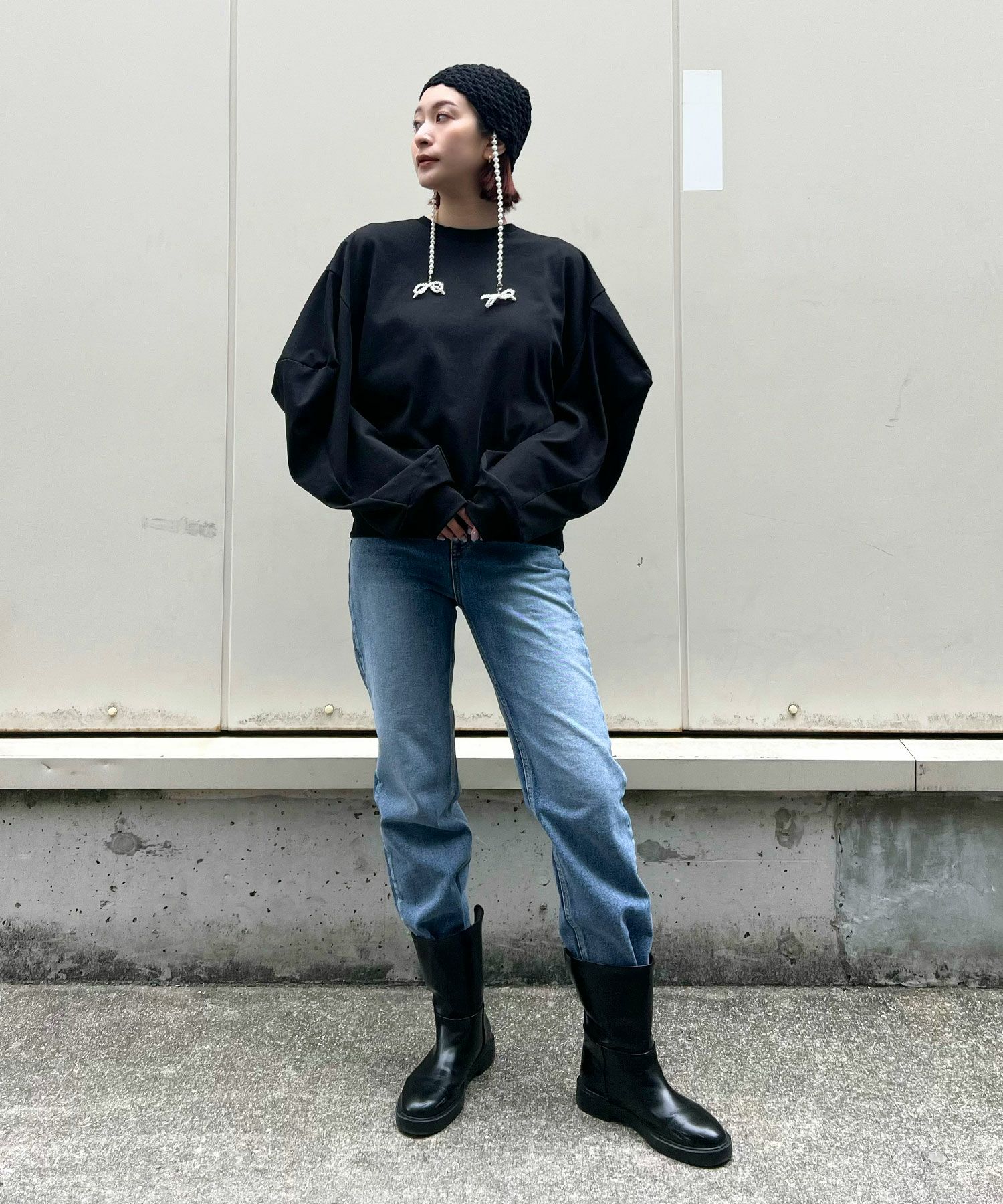 STAFF：MISAKI(169cm/骨格ストレート)