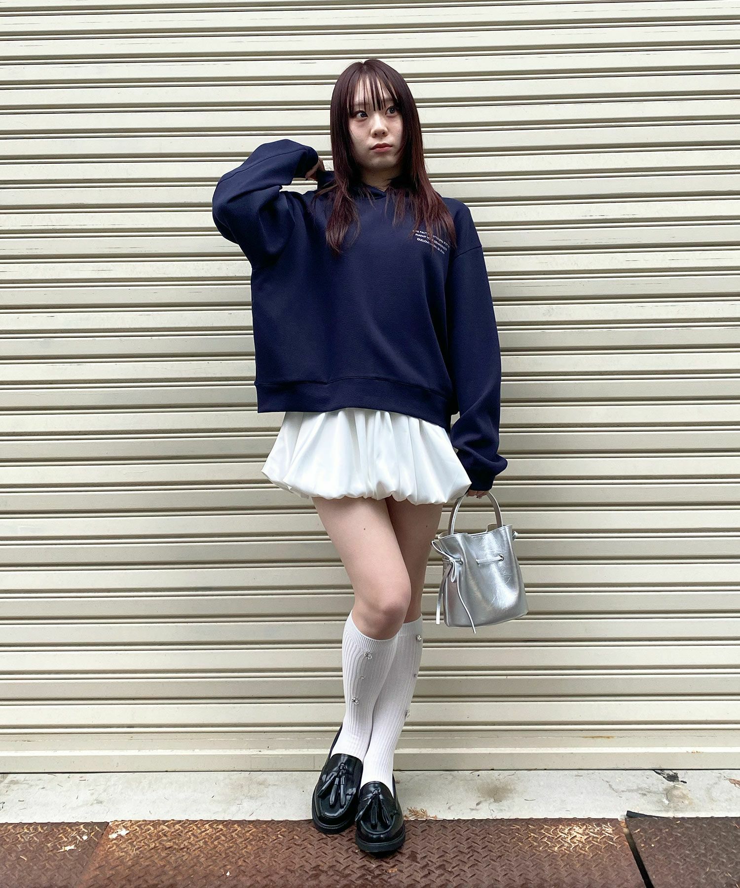 STAFF：MIKU(155cm/骨格ナチュラル)