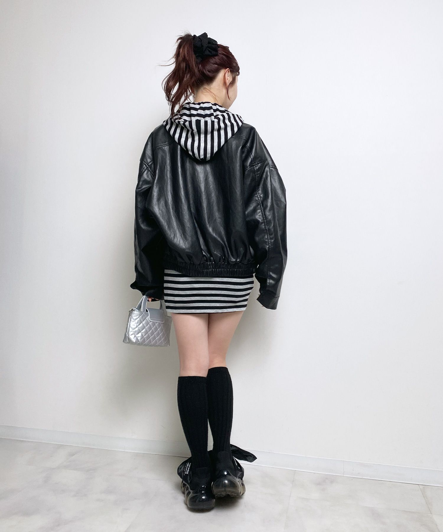 STAFF：MIKU(155cm/骨格ナチュラル)