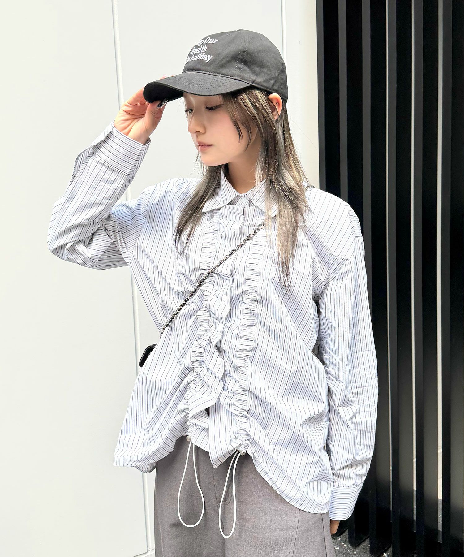 STAFF：HIRONA(163cm/骨格ナチュラル)