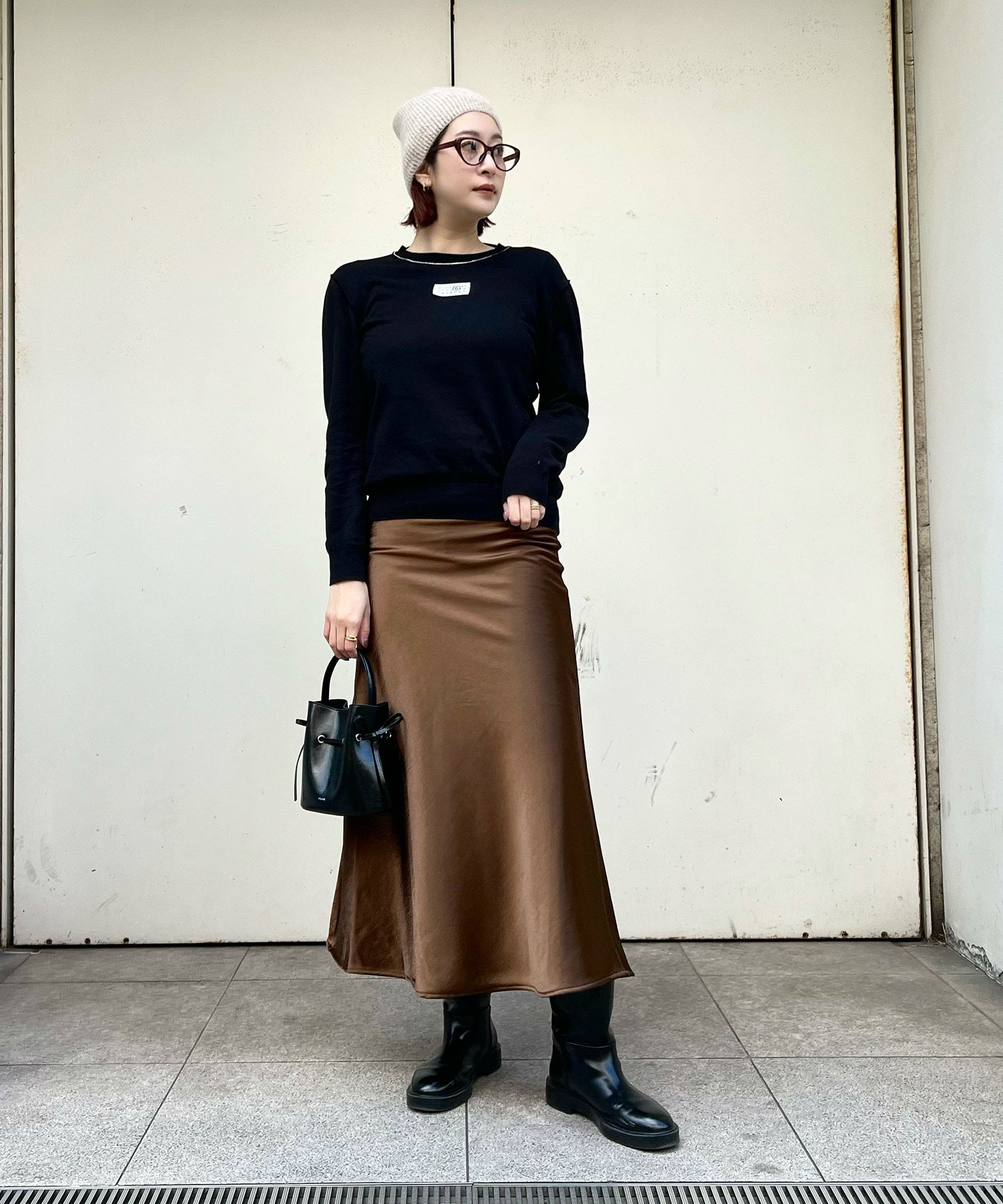 STAFF：MISAKI(169cm/骨格ストレート)