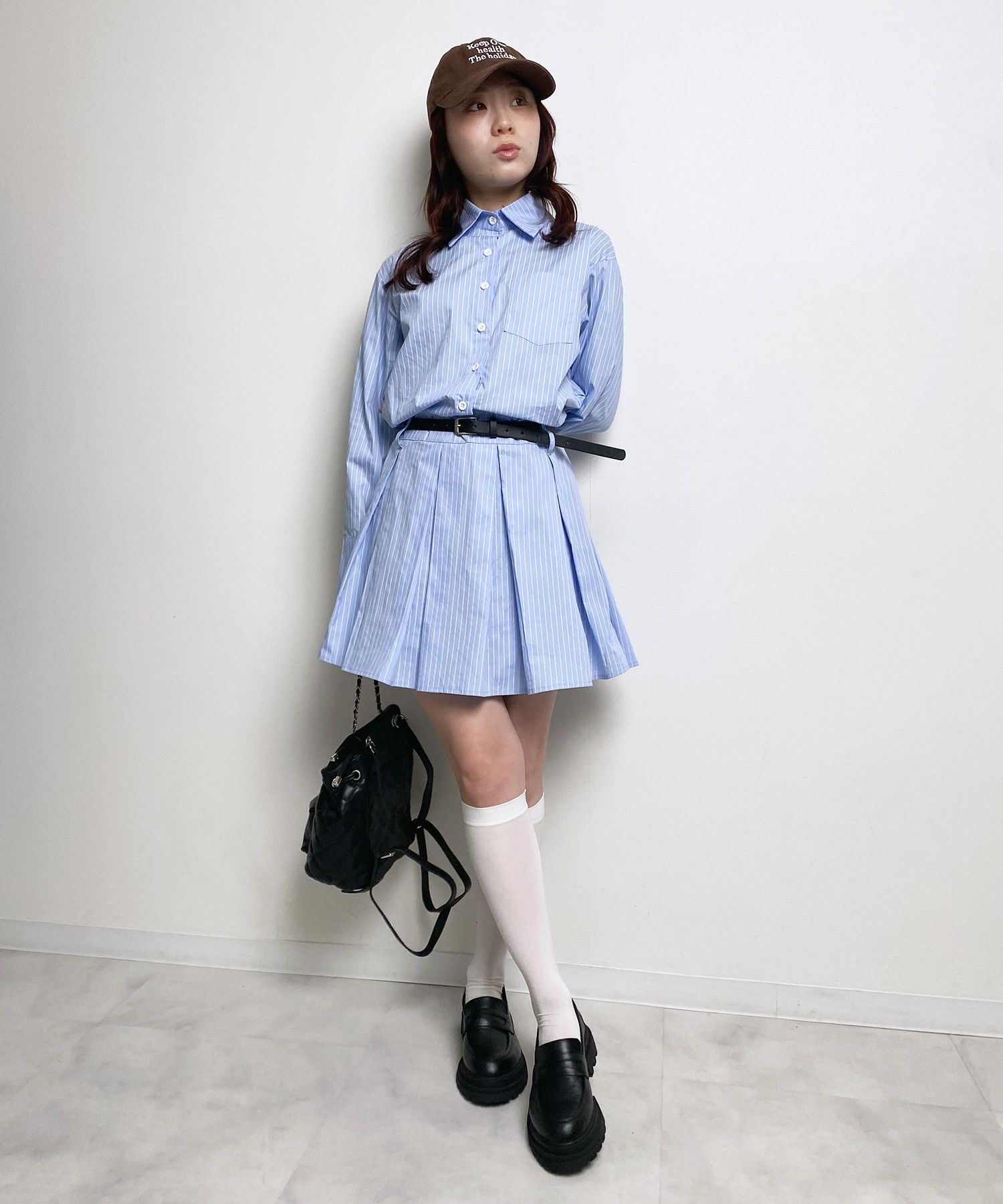 STAFF：MIKU(155cm/骨格ナチュラル)