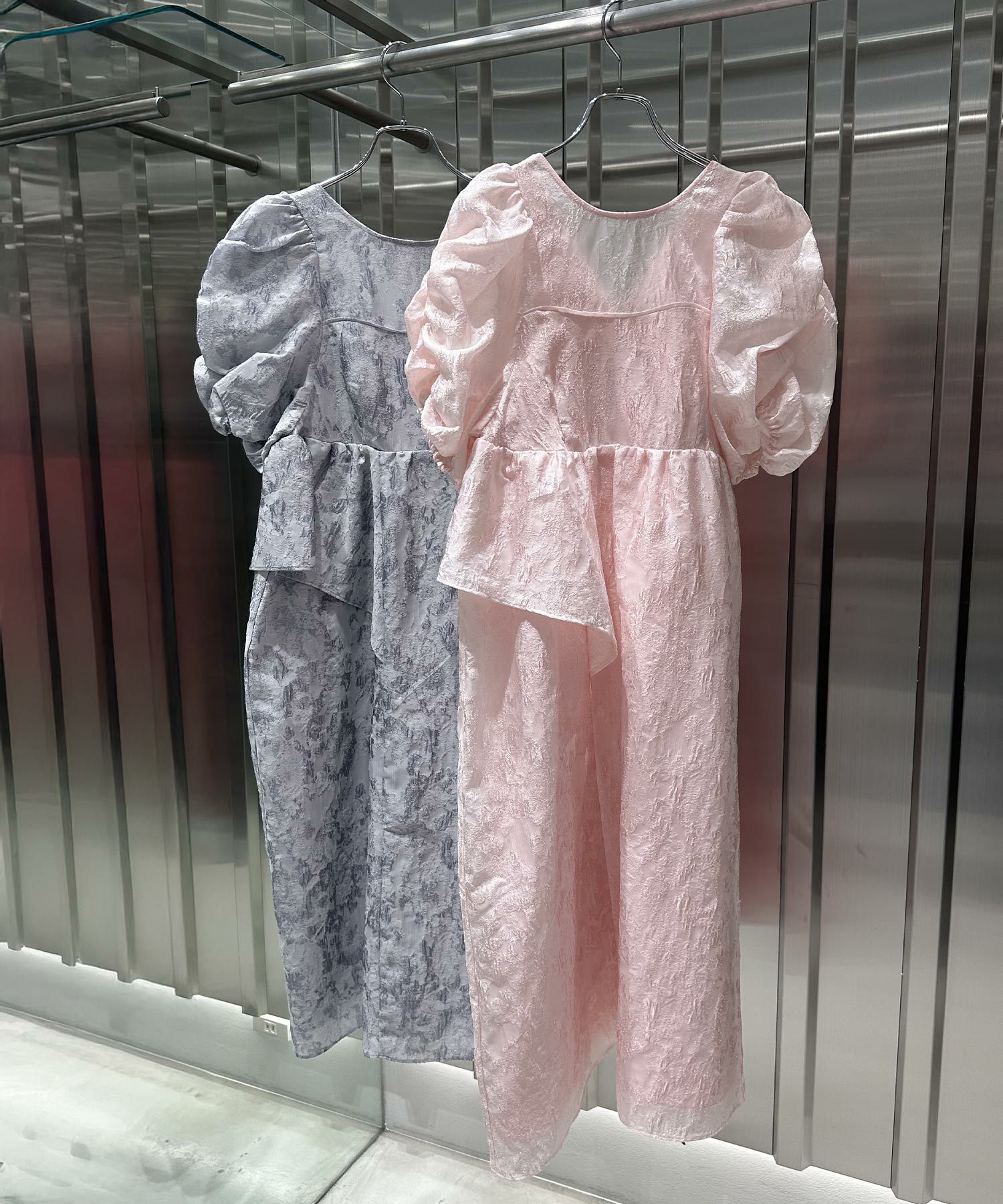 ANDRESDジャガードパフワンピース | Narcissus WEB STORE