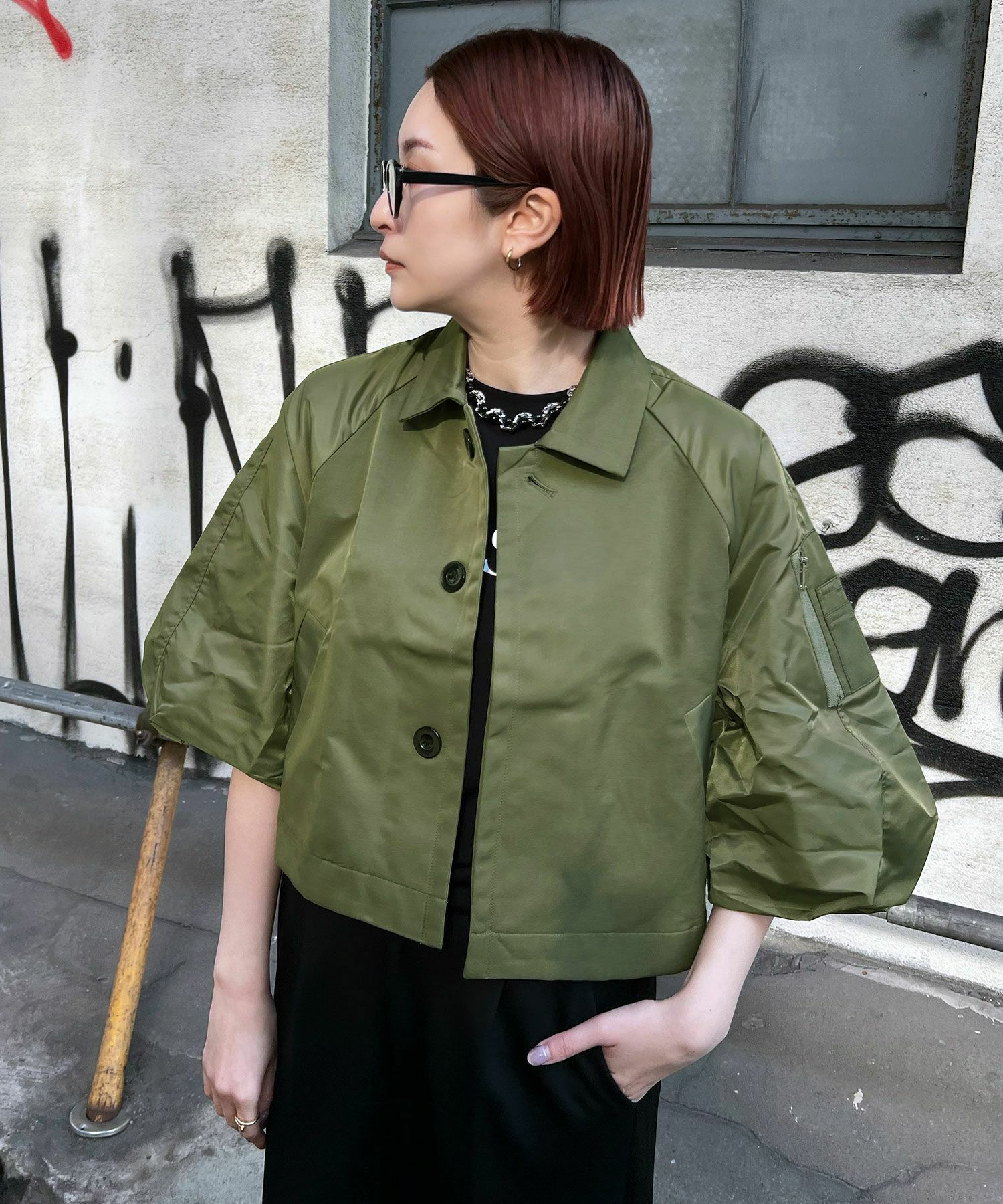 STAFF：MISAKI(169cm/骨格ストレート)