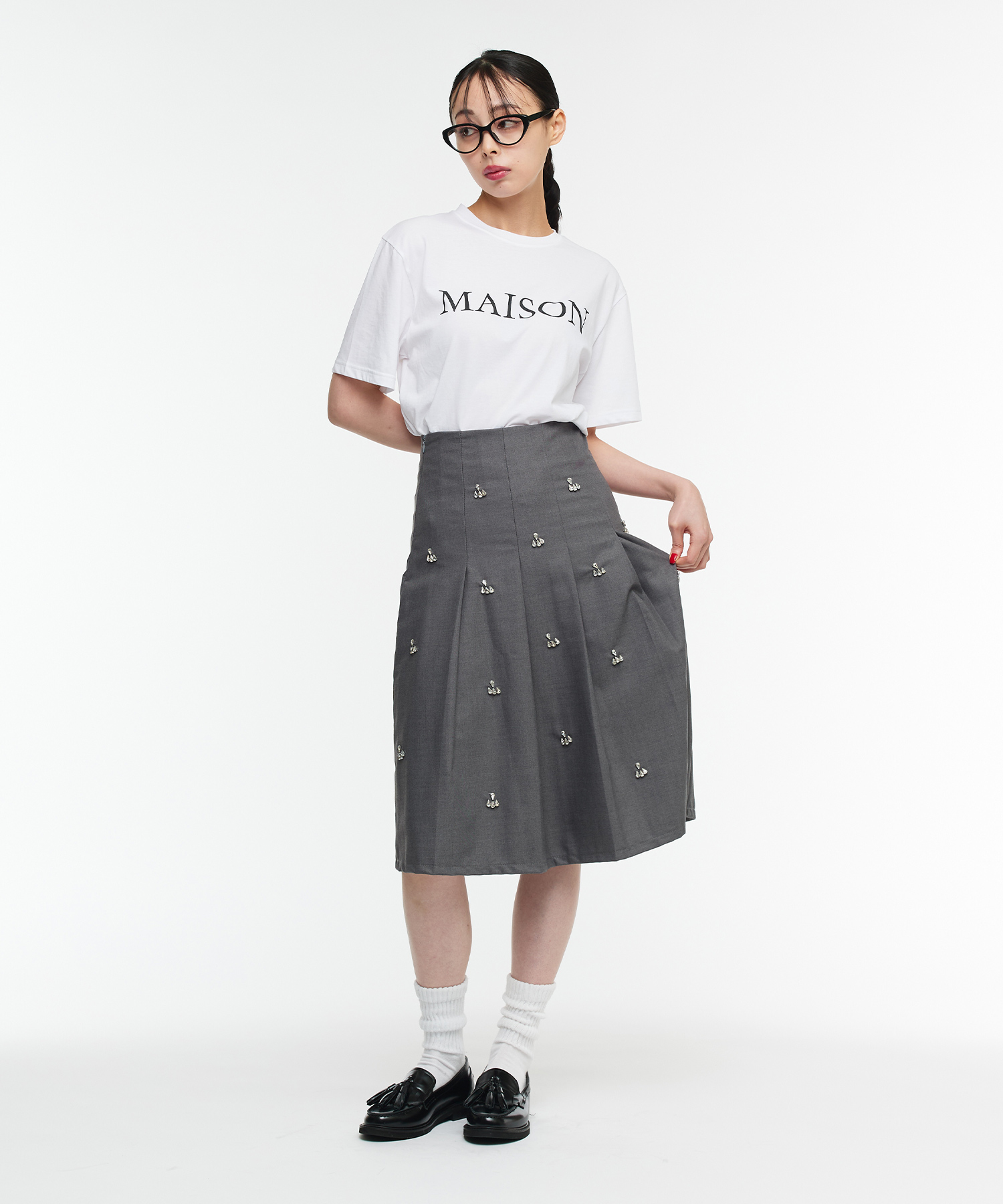 STAFF：HIRONA(163cm/骨格ナチュラル)